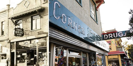 corner drug then and now
